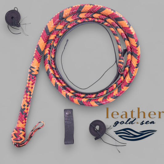 kangaroo hide bullwhip