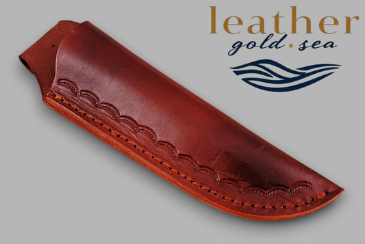 Personalized Leather Knife Sheath